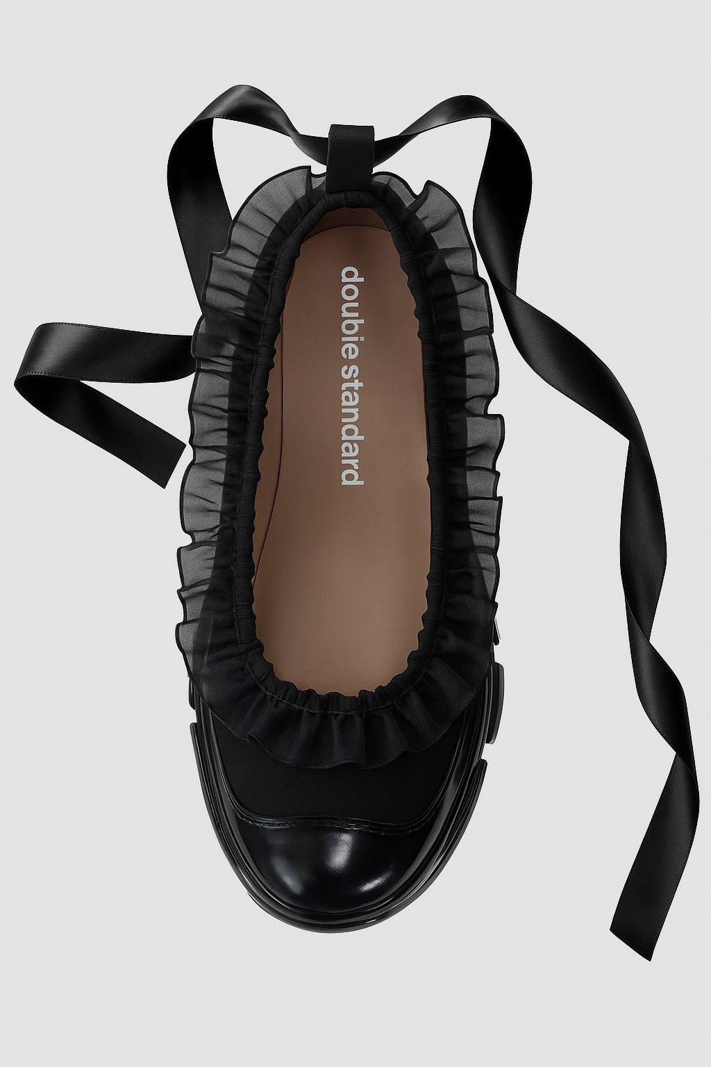 Sweetheart Sneakers - Black Satin