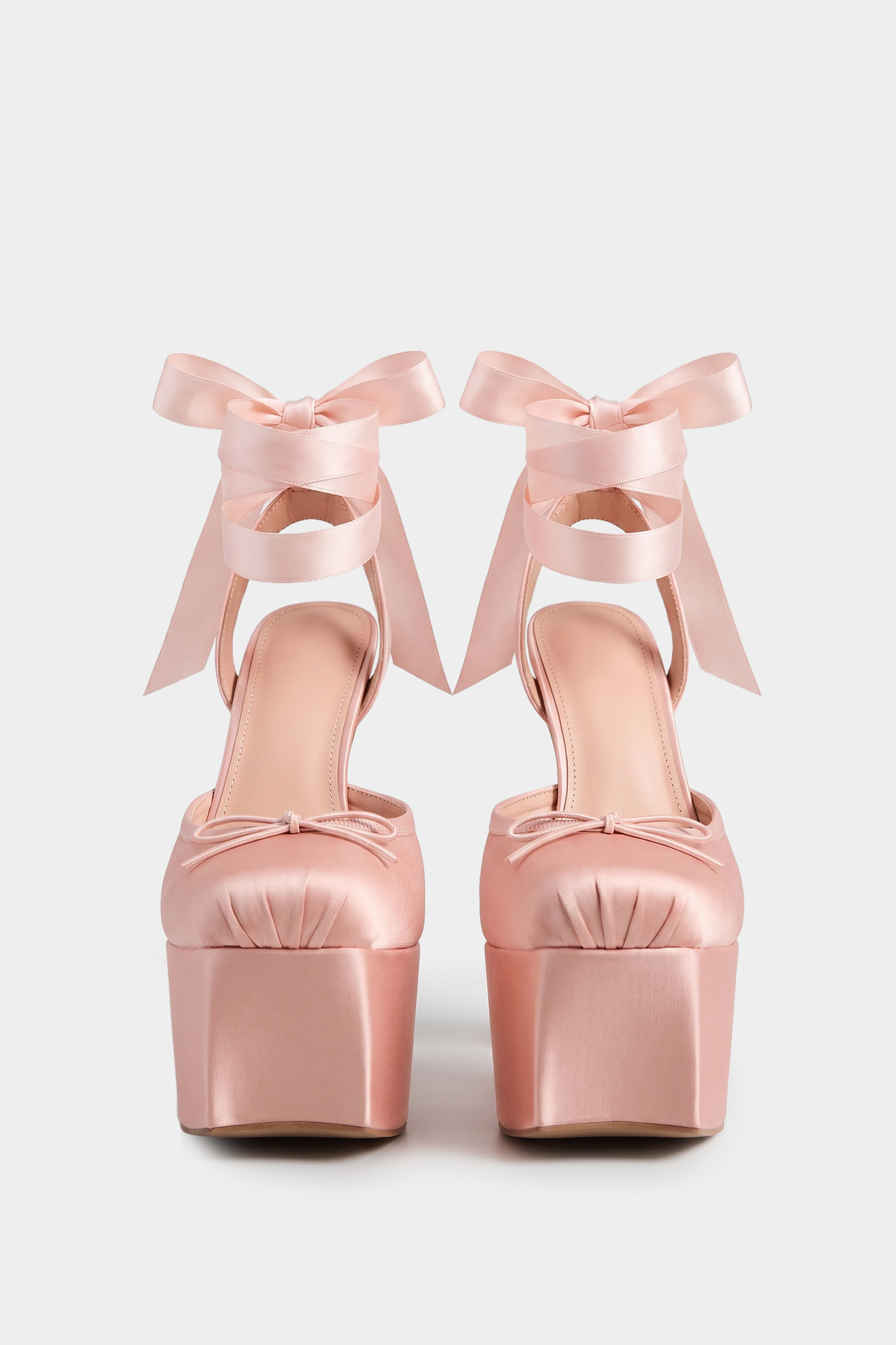 Polerina Heels - Nude