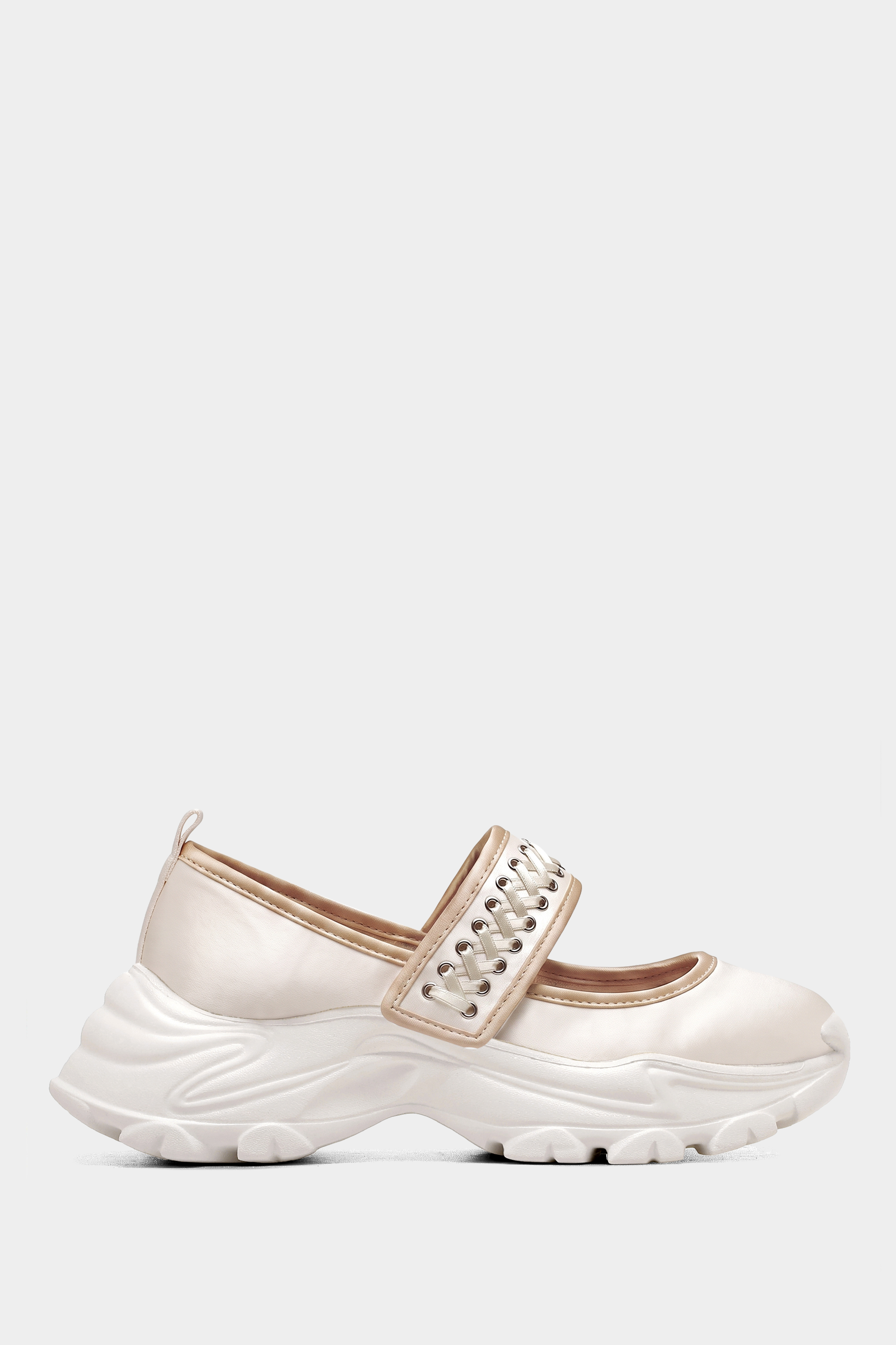 Corset Sneakers - Ivory