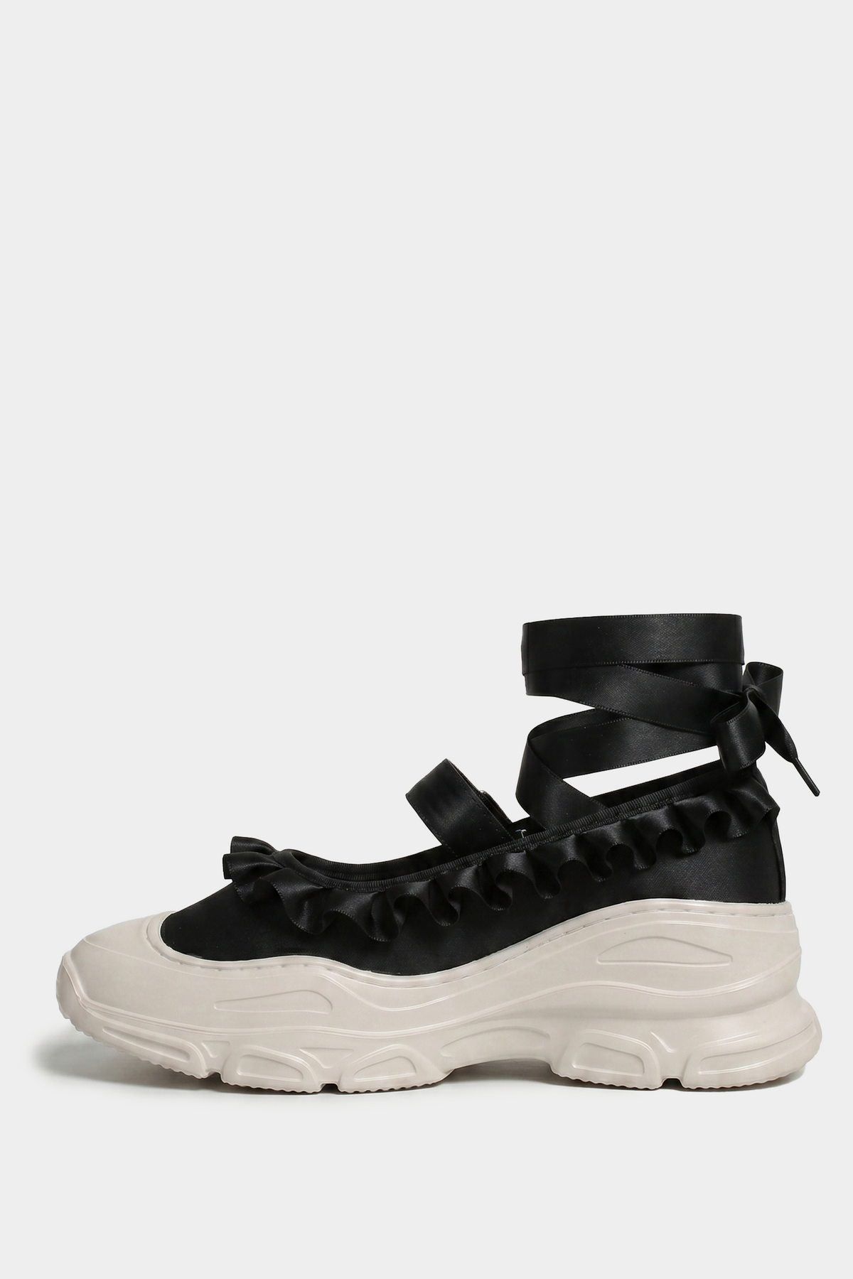 Marie Jane Ballet Sneakers - Black