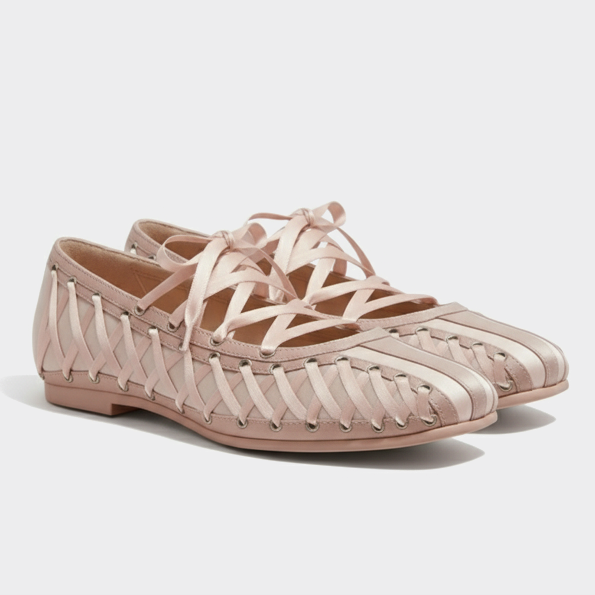 Ultra Lace Flats - Pink