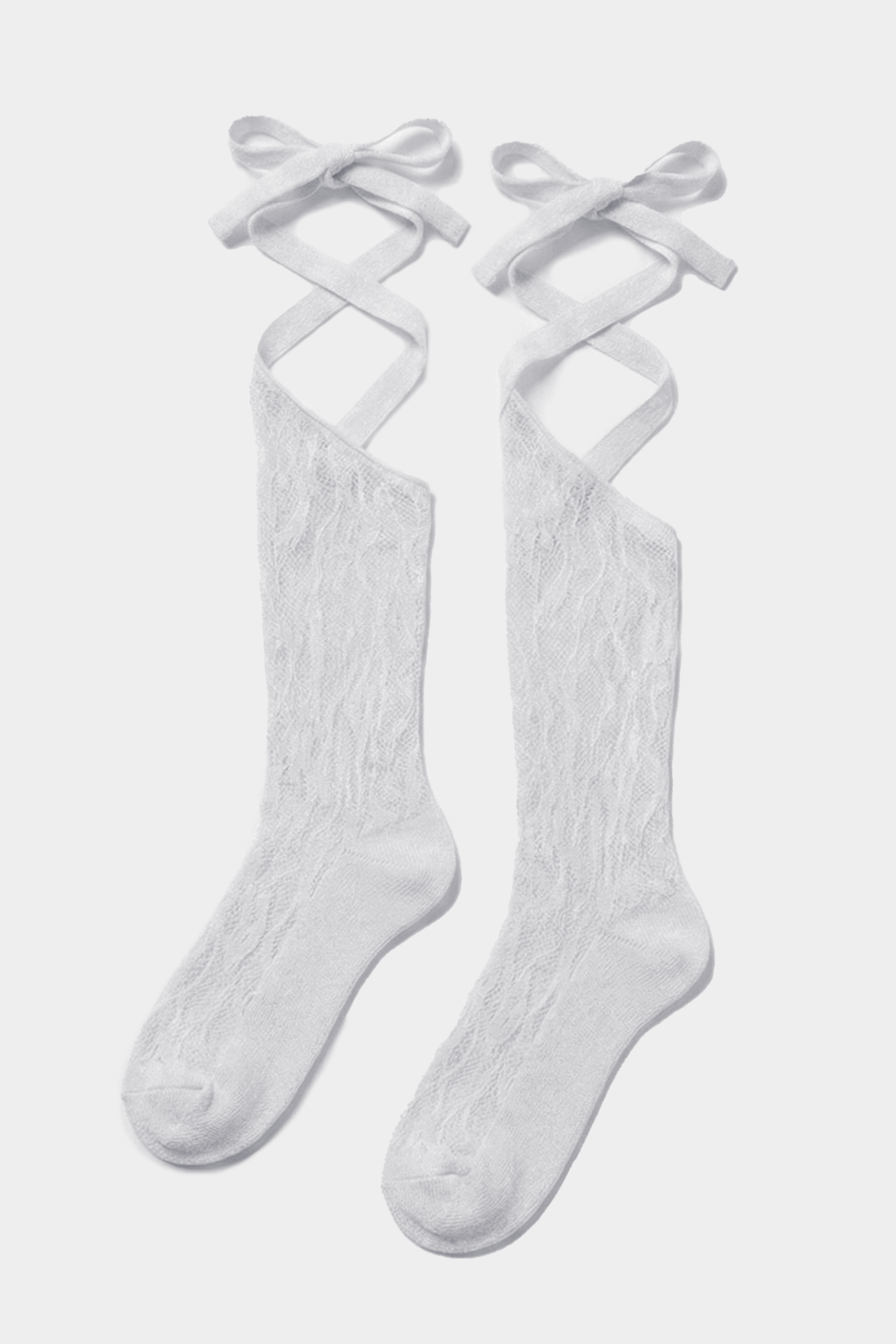 Tangled Socks - White