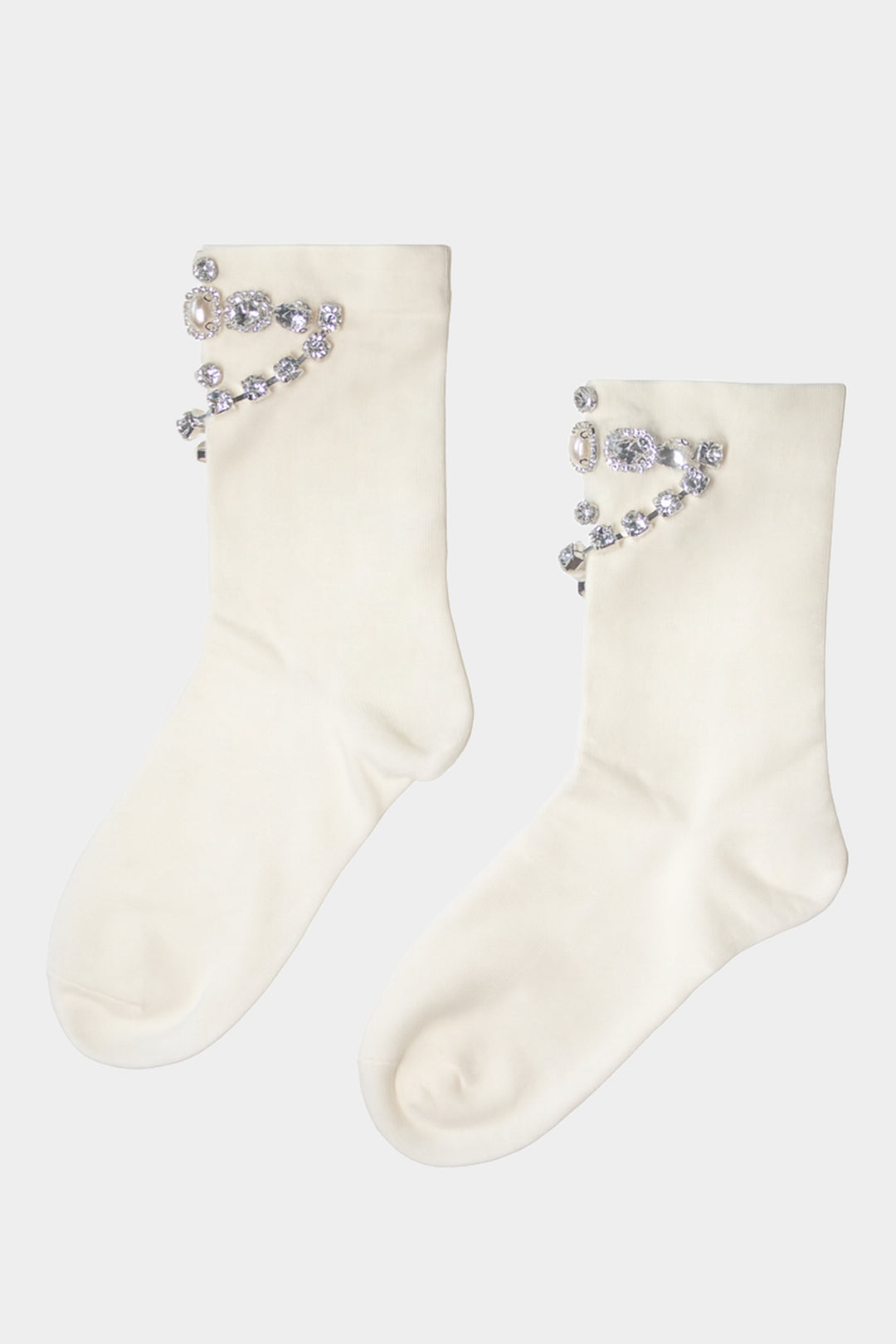 Jewel Socks - Ivory