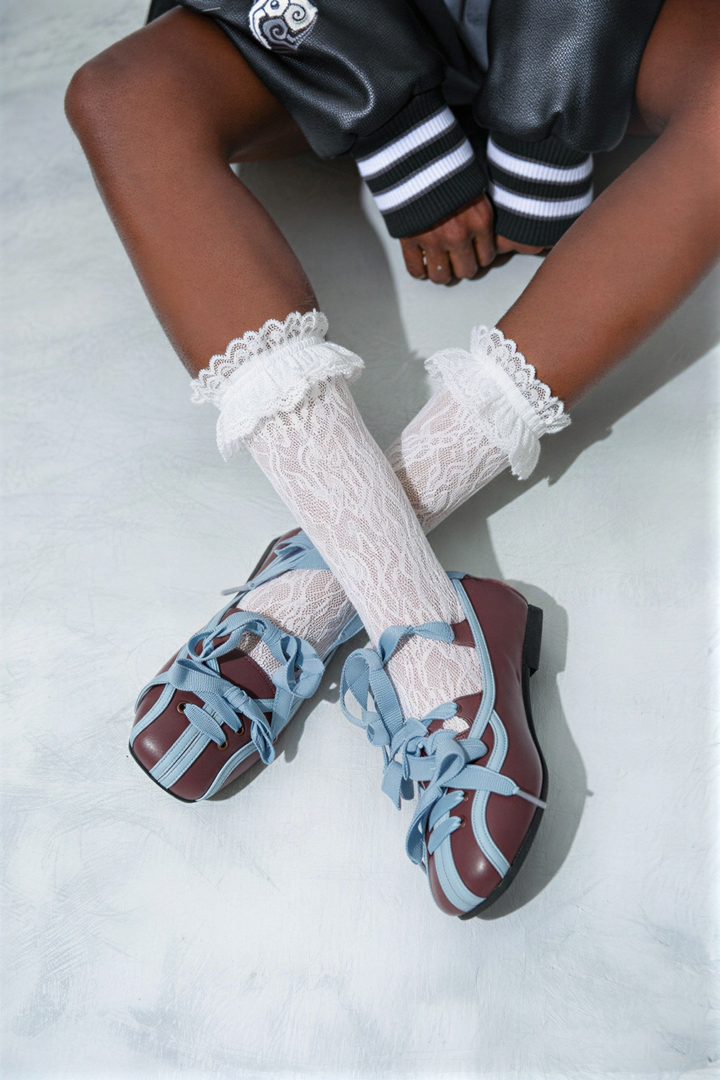 Play Ball Flats - Plum