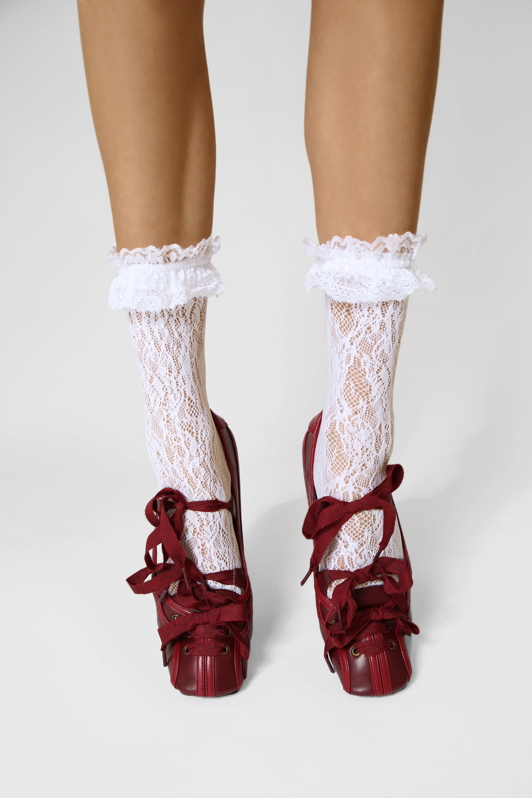 Play Ball Flats - Crimson