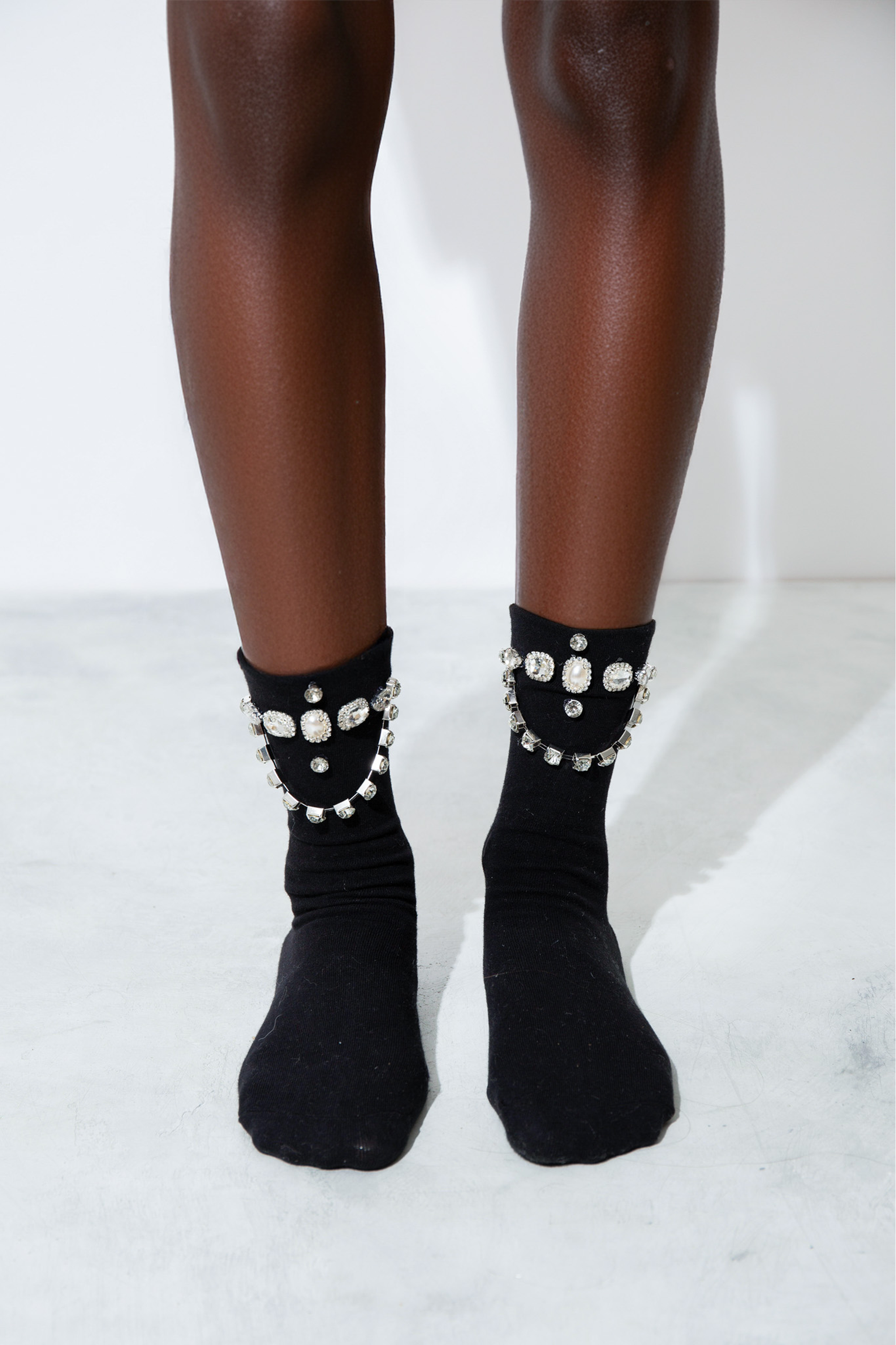 Jewel Socks - Black