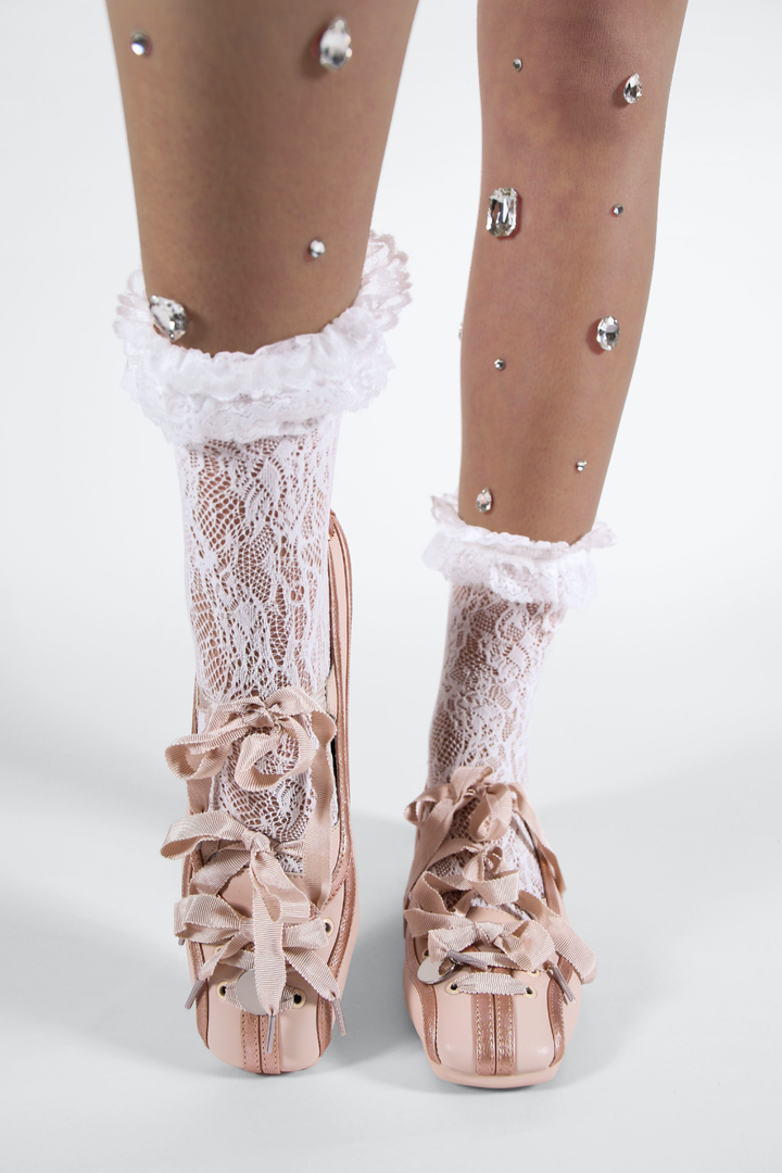 Play Ball Flats - Ballet pink