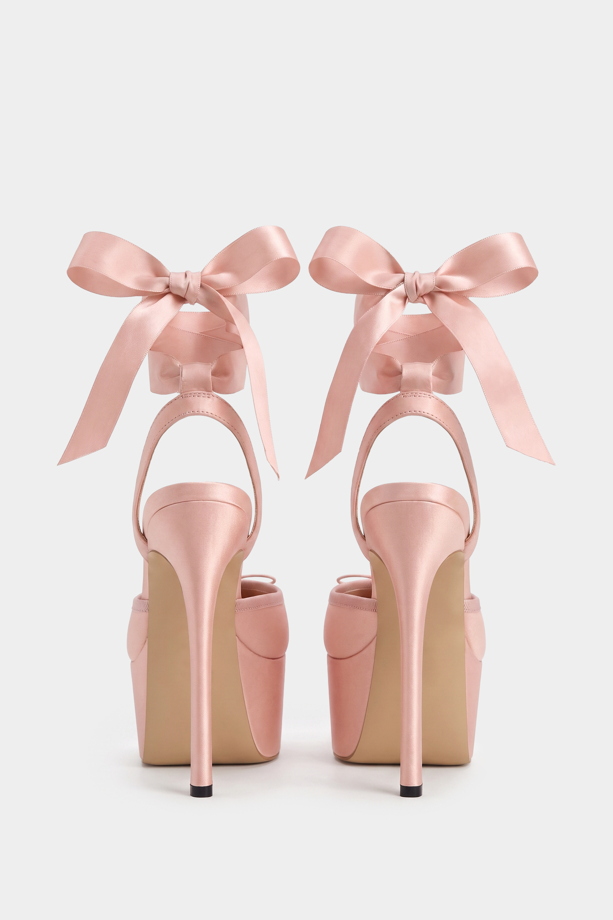 Polerina Heels - Nude