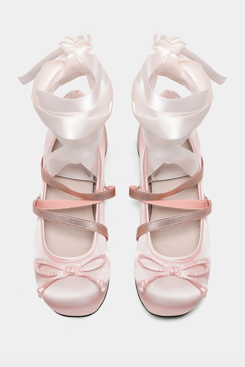 Ballerina Heels - Pink