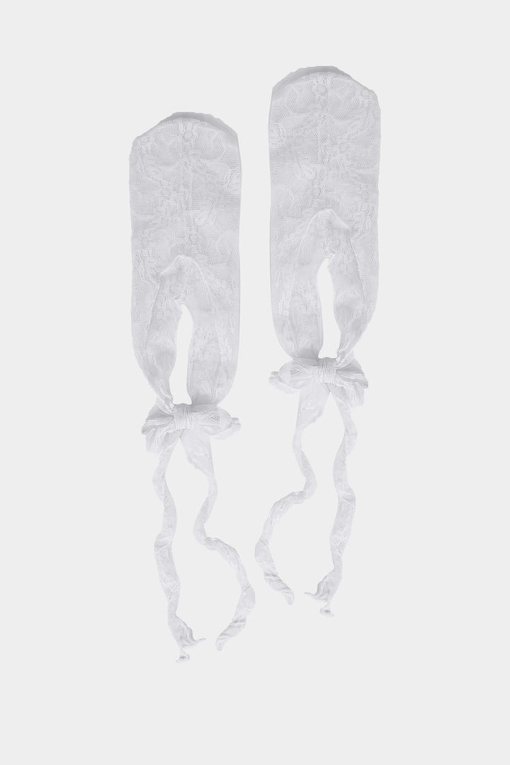 Bonnet Socks - White