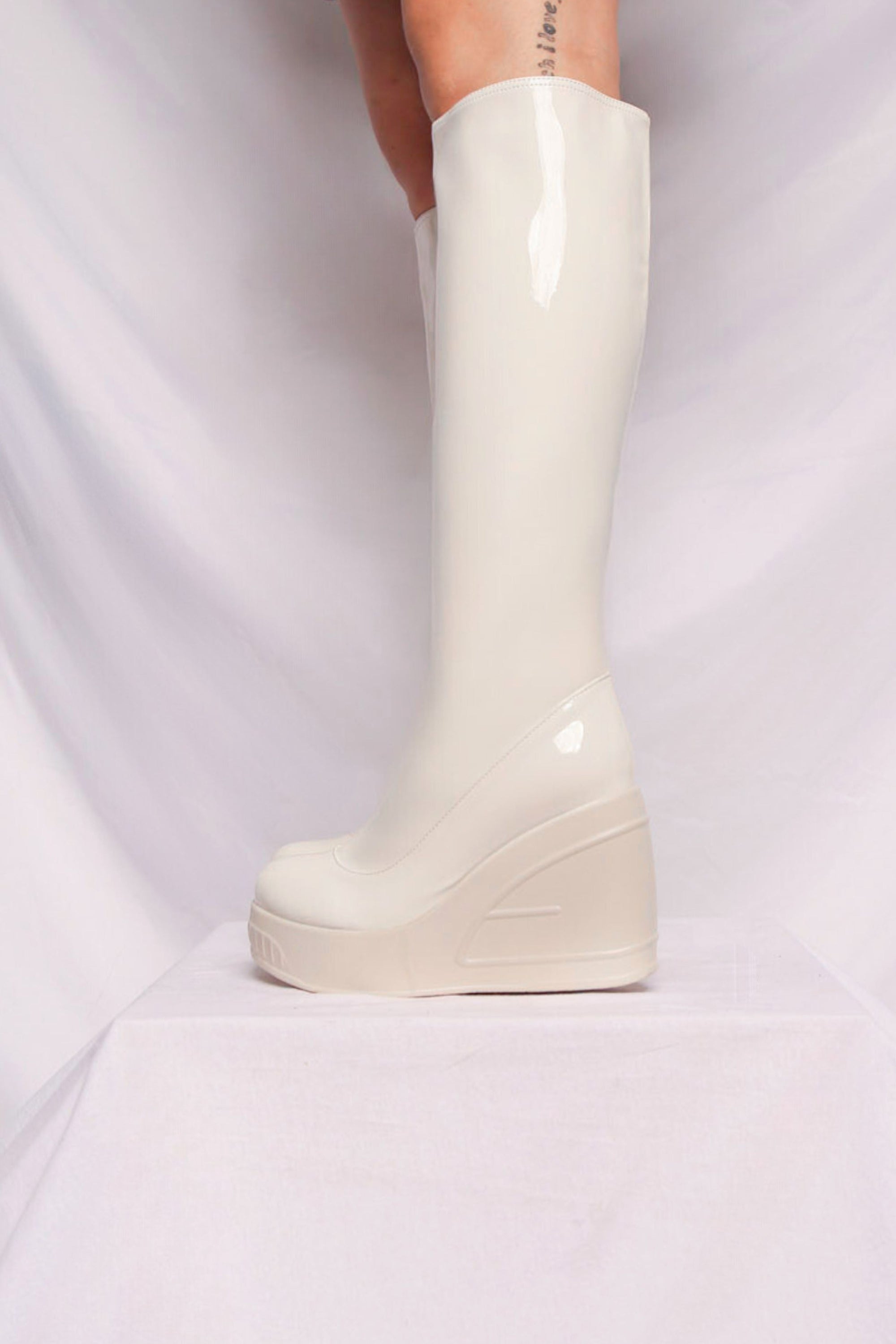 Coliseo Boots - Ivory