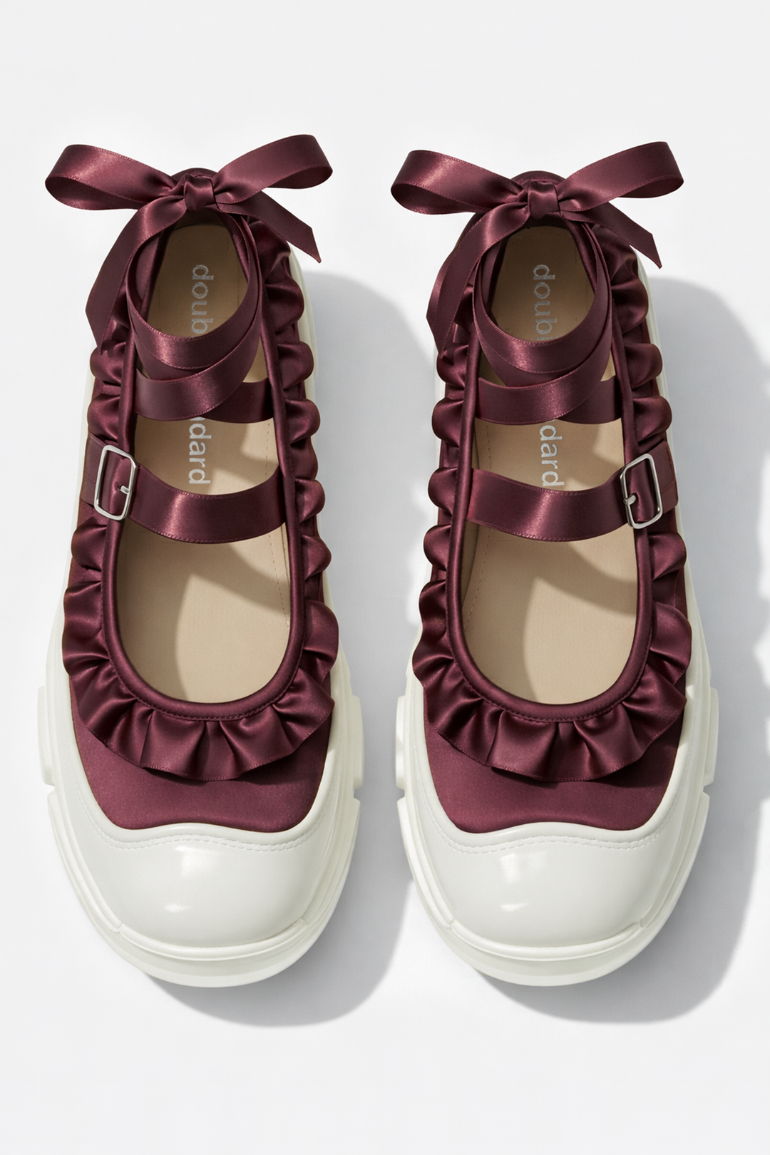 Marie Jane Ballet Sneakers - Cranberry