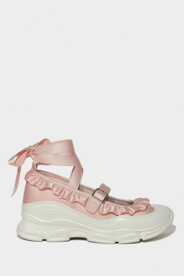 Sweetheart Ballet Sneakers - Pink