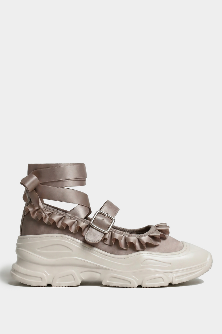 Marie Jane Ballet Sneakers - Elephant