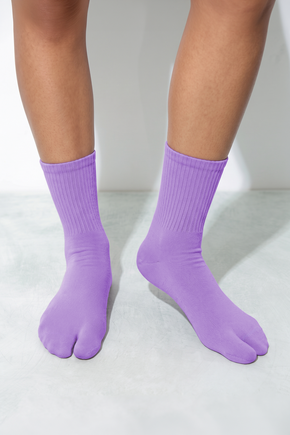 Tabi Crew Socks - Purple
