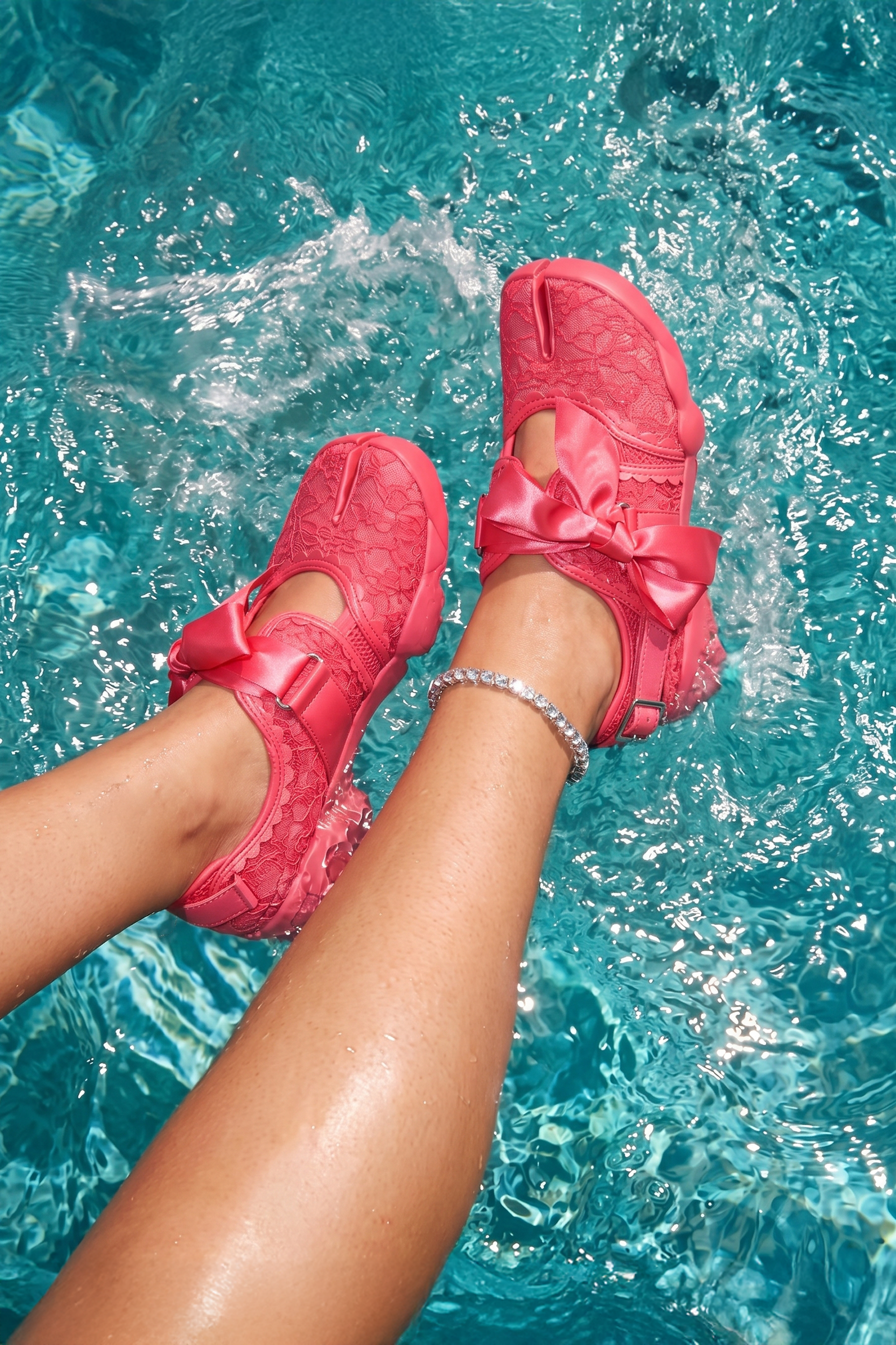 Sky Dancer Shoes - Bright Pink