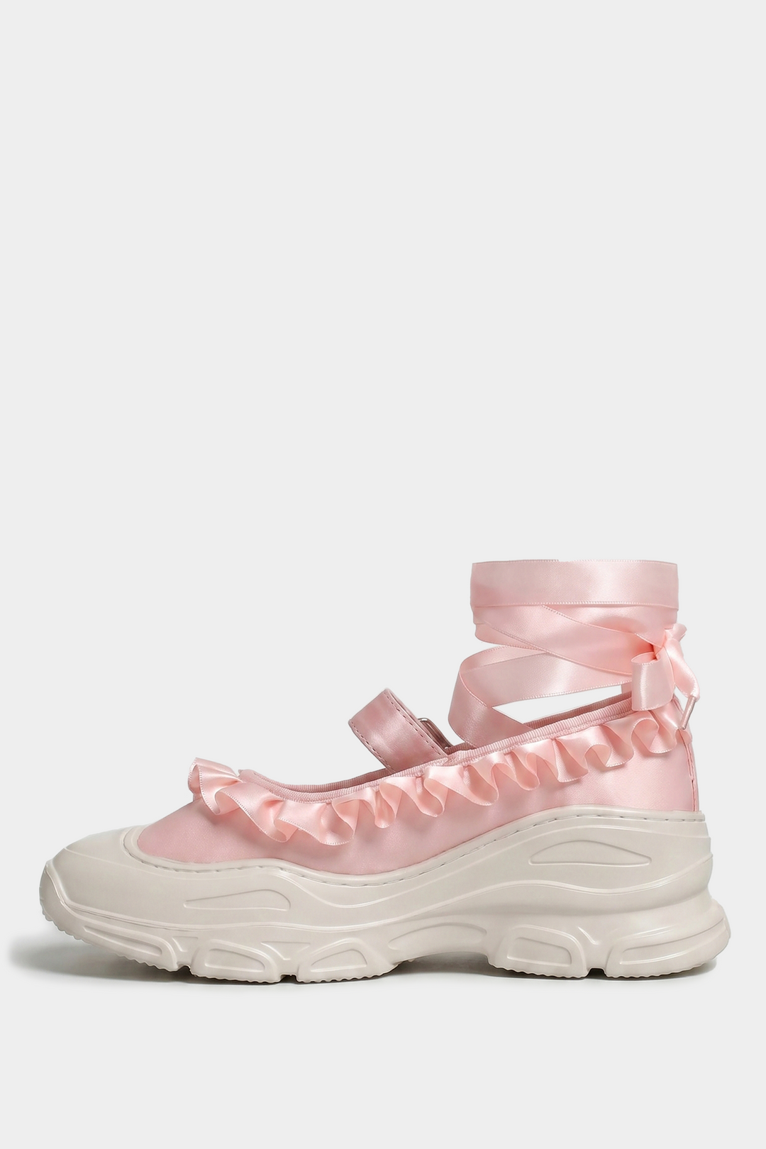 Marie Jane Ballet Sneakers - Pink