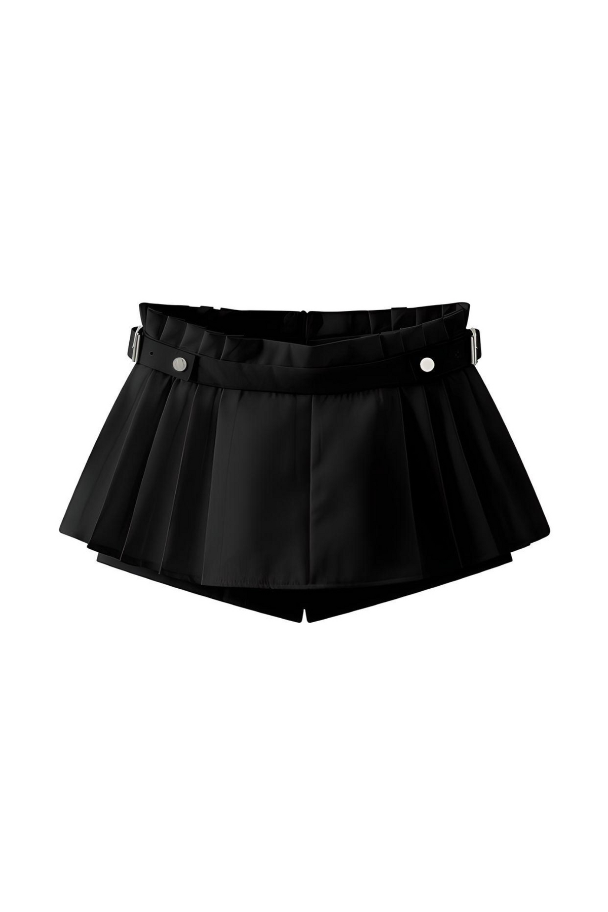 Mini-Skort-with-Pleats-Black-