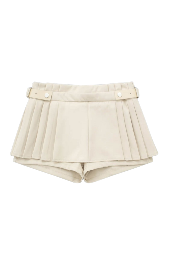 Pleated Mini Skort ダークモカ
Her lip to スコート EDIKTED Double Pleated Mini Skort - BROWN | Tillys