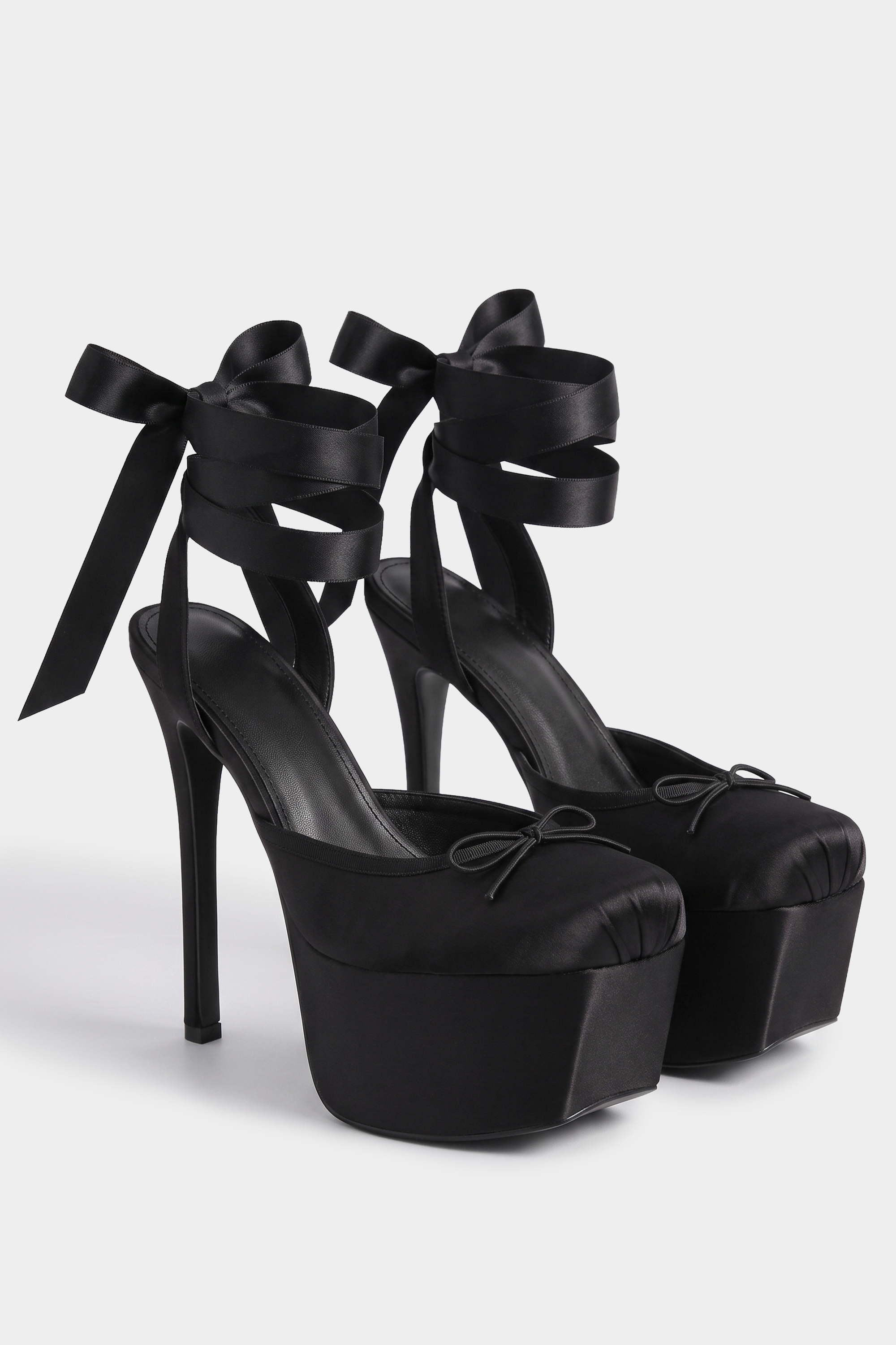 Polerina Heels - Black