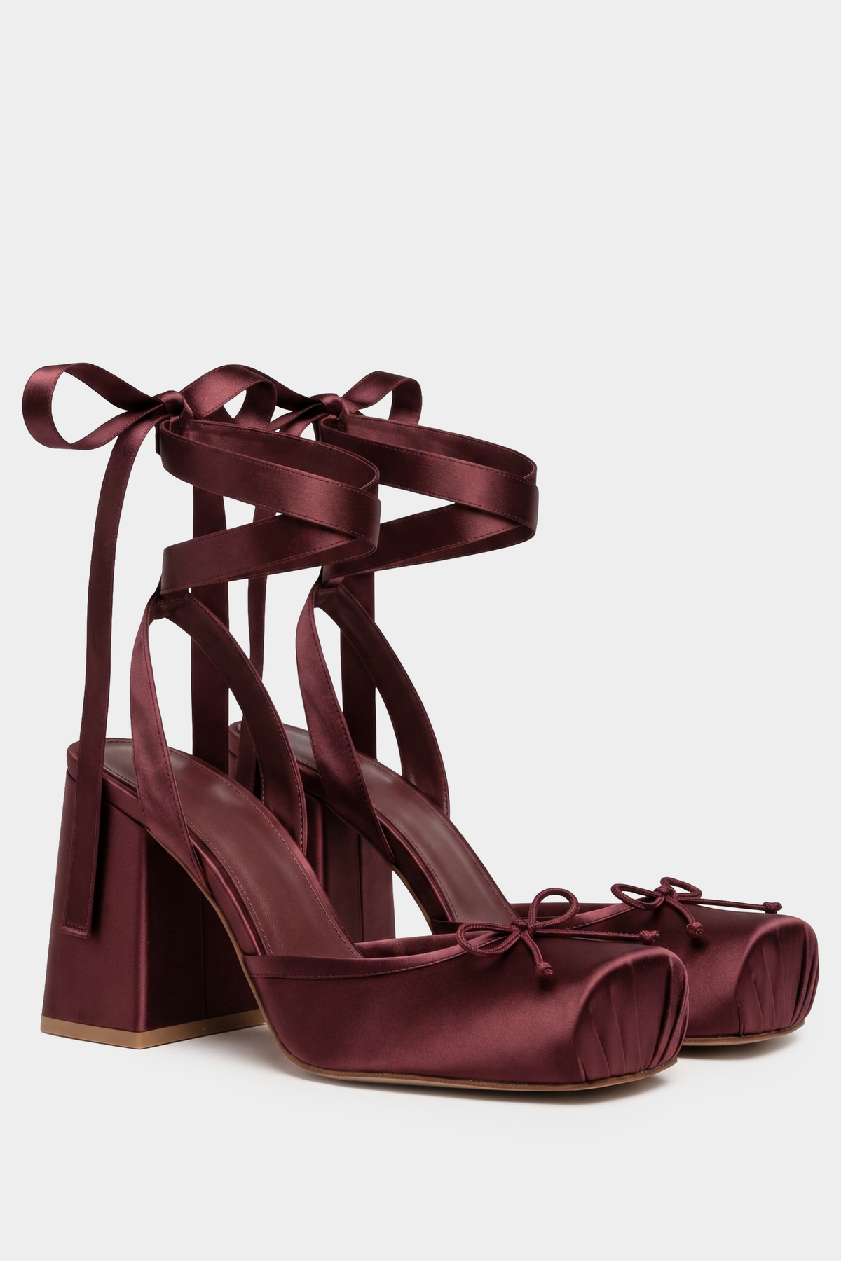 Pavlova Platforms - Oxblood