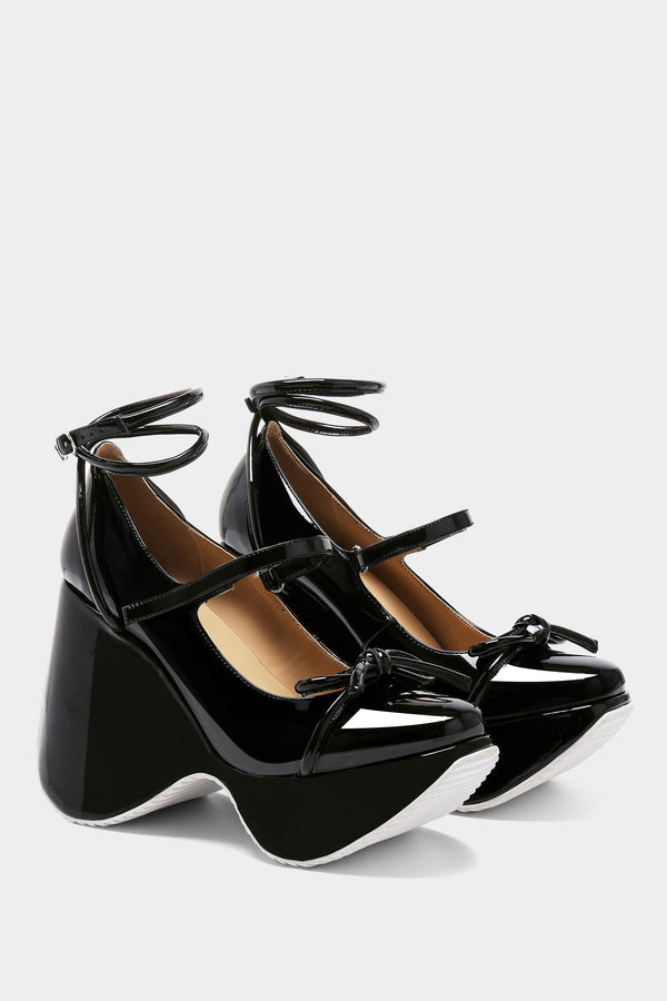 Paola Platforms - Sporty Black