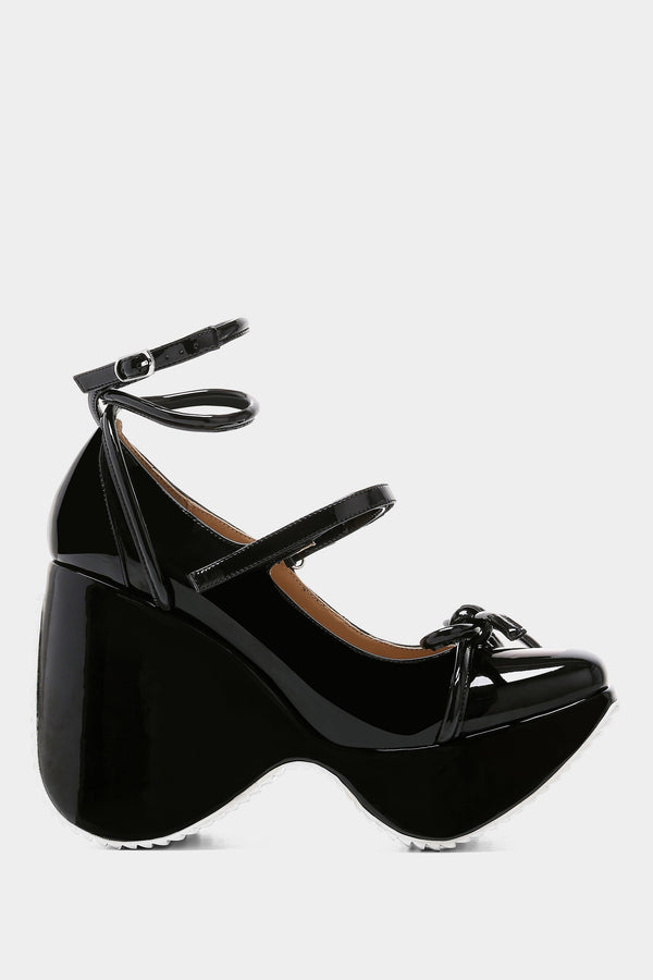 Paola Platforms - Sporty Black