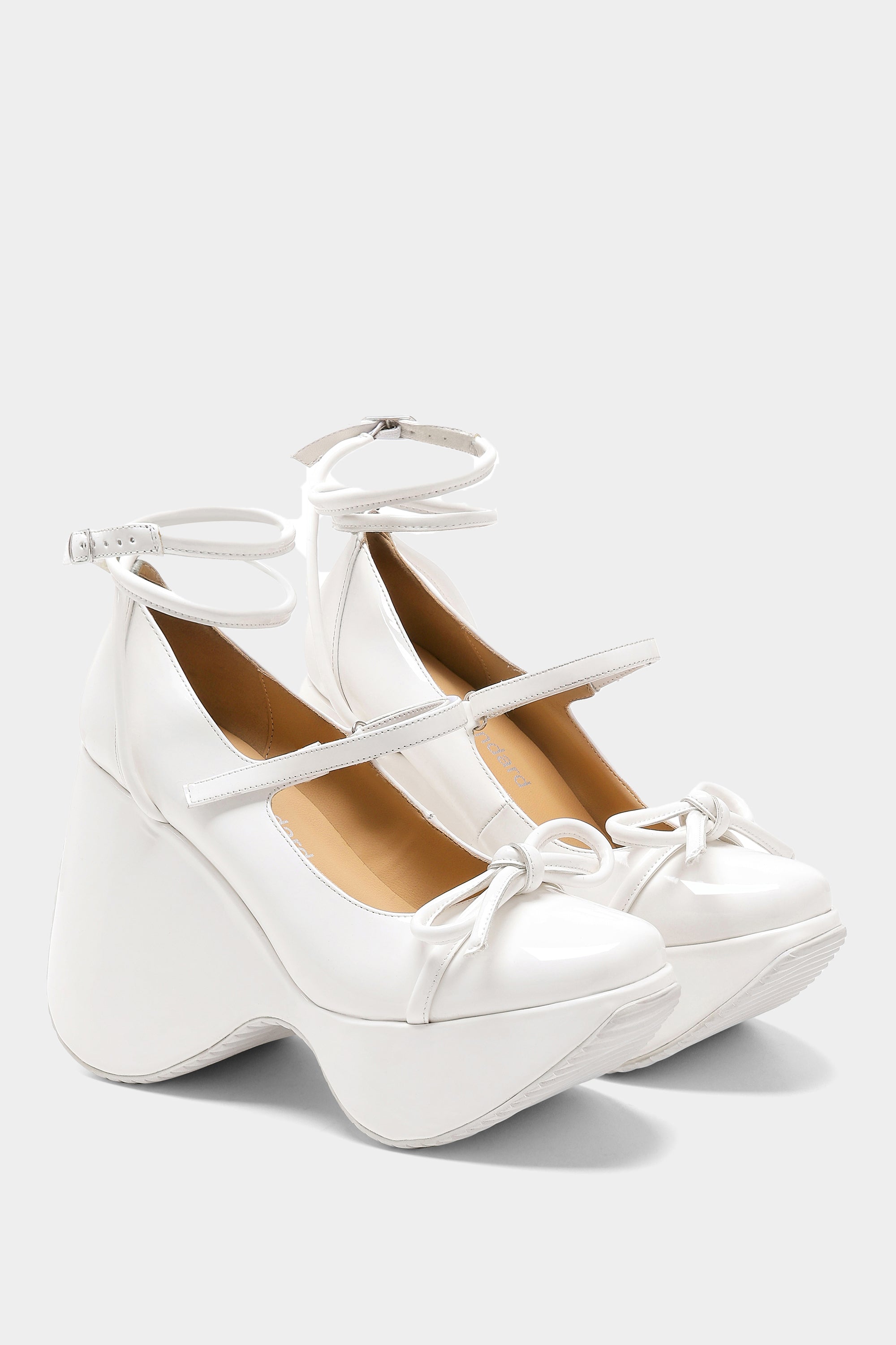 Paola Platforms - White