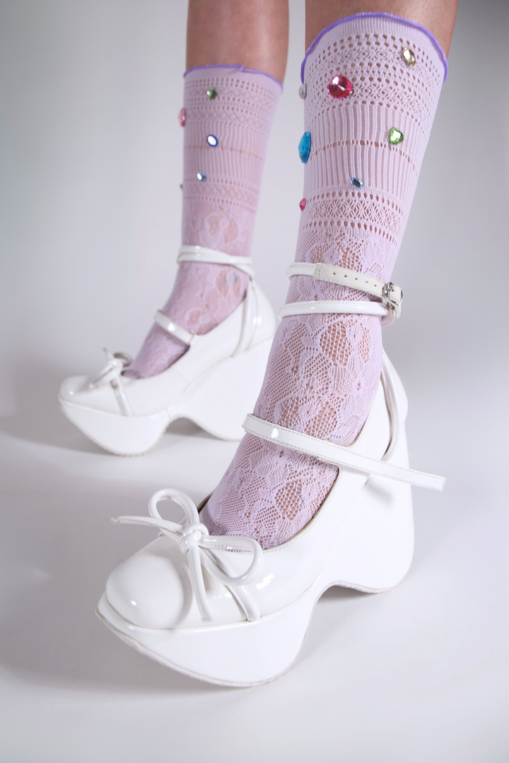 Paola Platforms - White