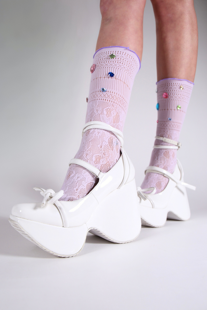 Paola Platforms - White