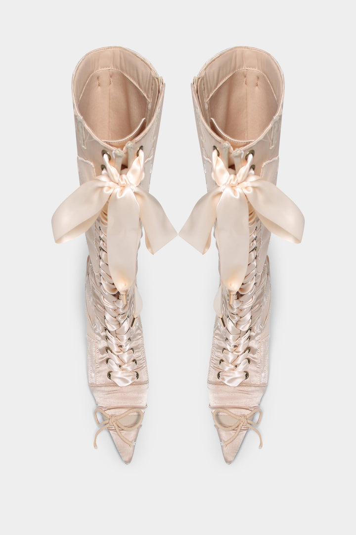 Paris Boots - Ballet Pink