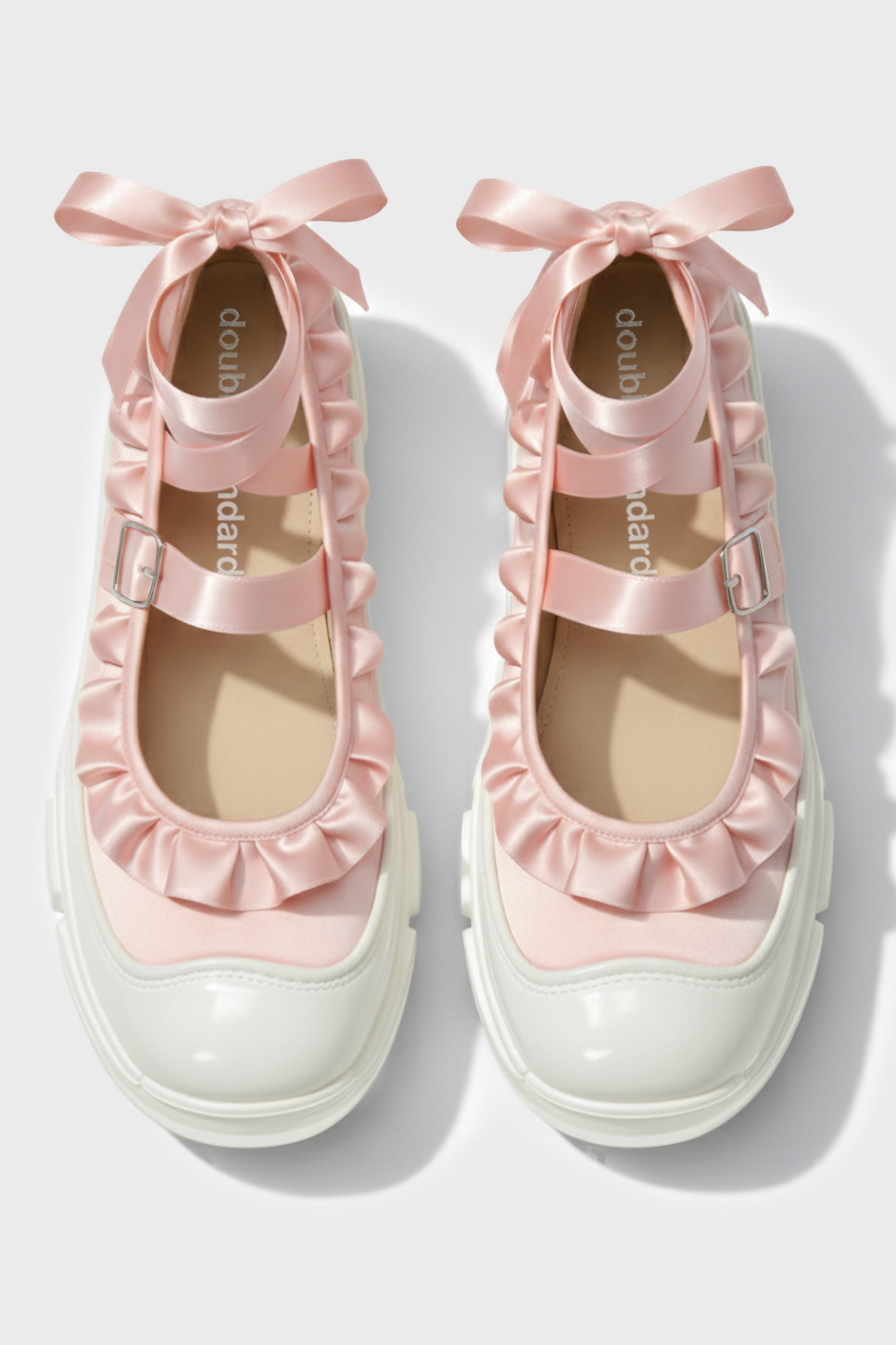 Marie Jane Ballet Sneakers - Pink