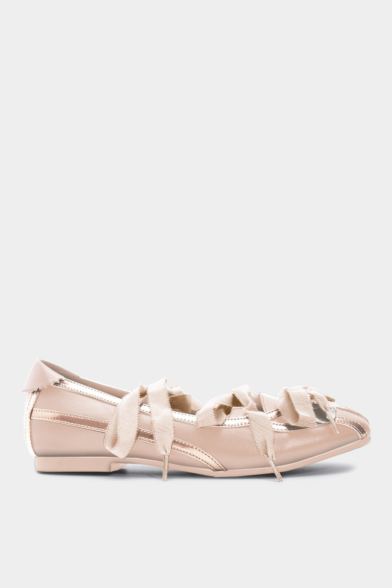 Play Ball Flats - Ballet pink