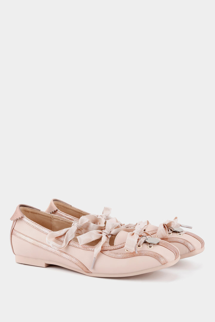 Play Ball Flats - Ballet pink