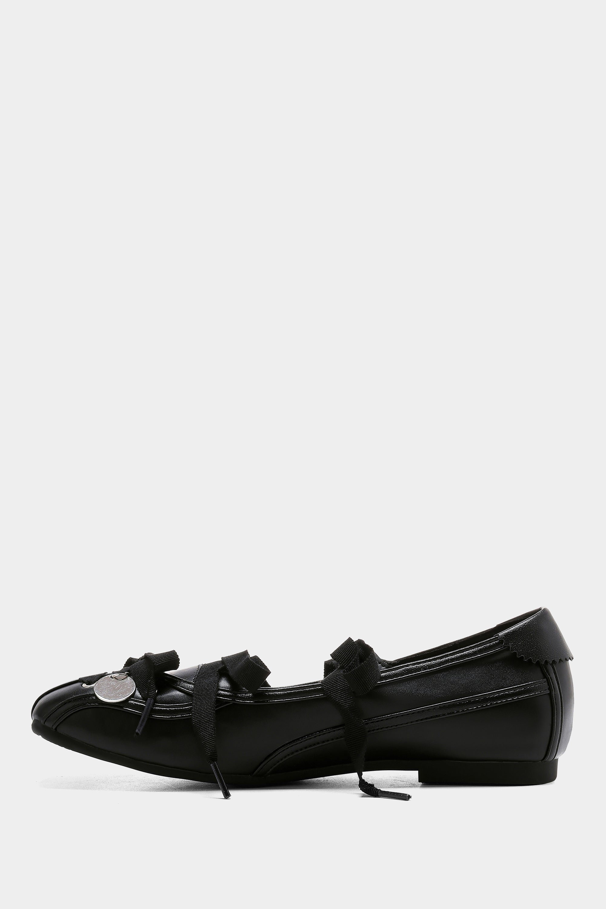 Play Ball Flats - Black