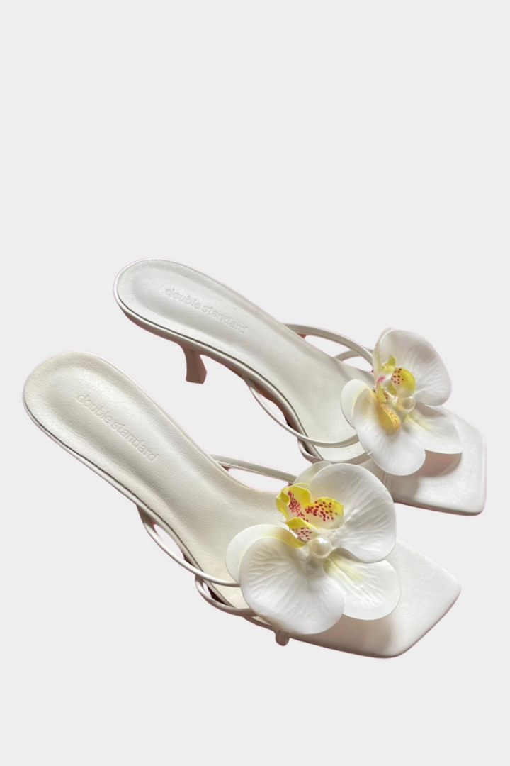Powerpuff Sandals - White