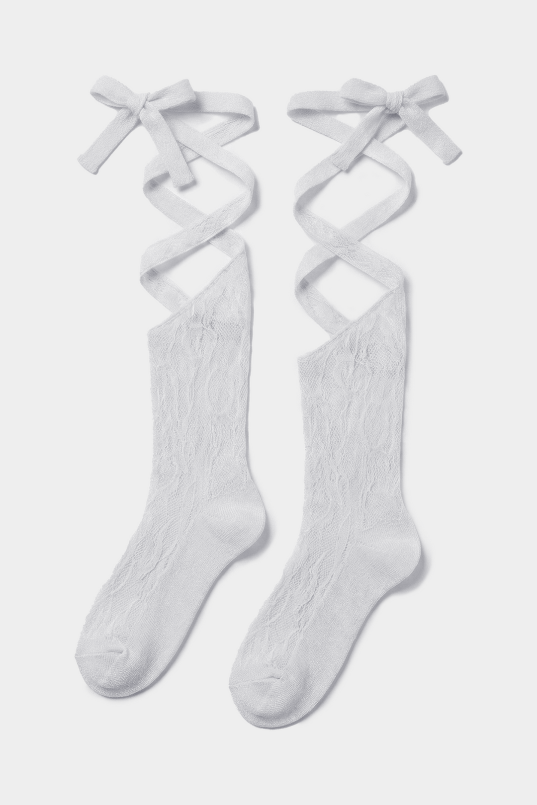 Tangled Socks - White