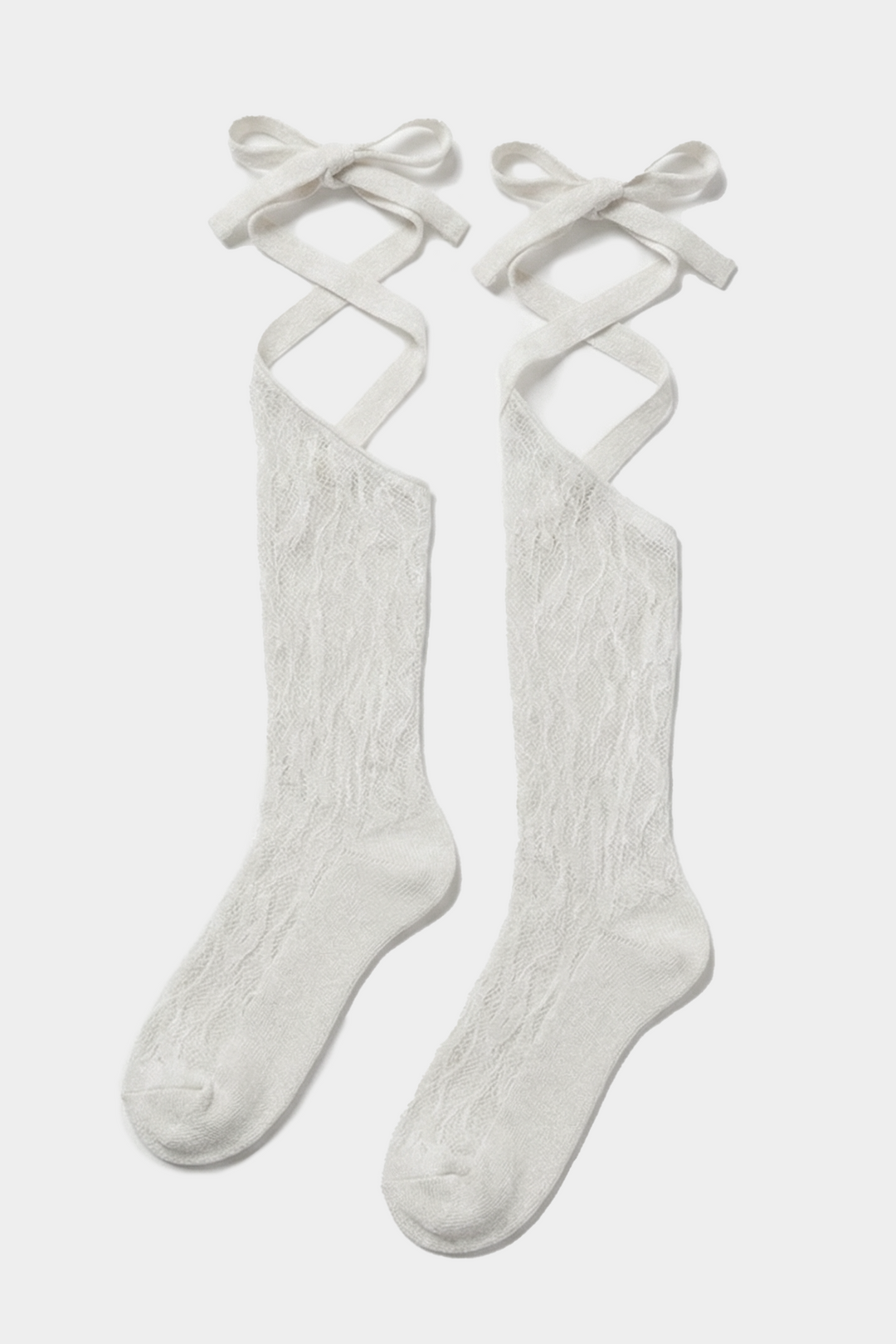 Tangled Socks - White