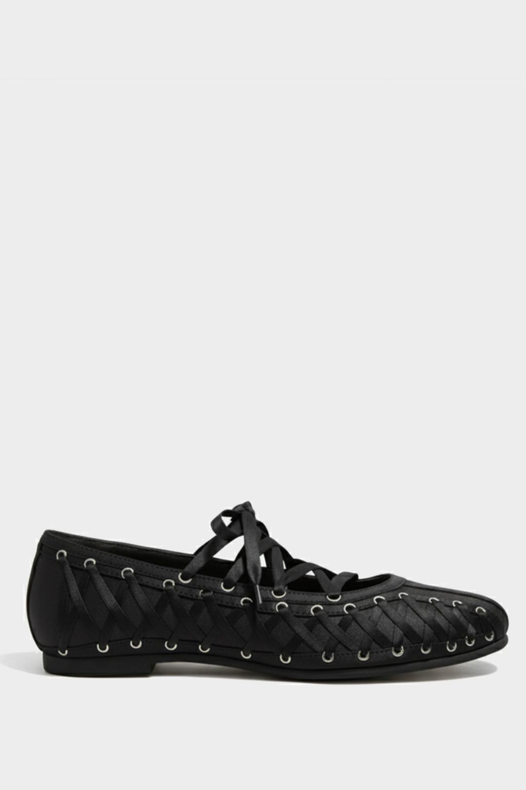 Ultra Lace Flats - Black