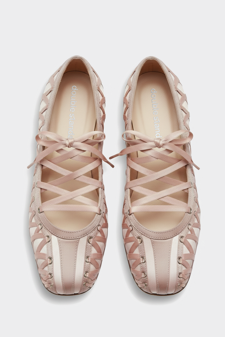 Ultra Lace Flats - Pink