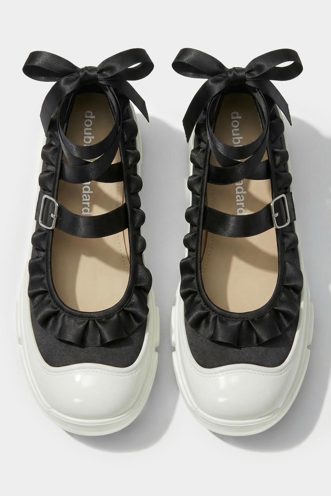 Marie Jane Ballet Sneakers - Black