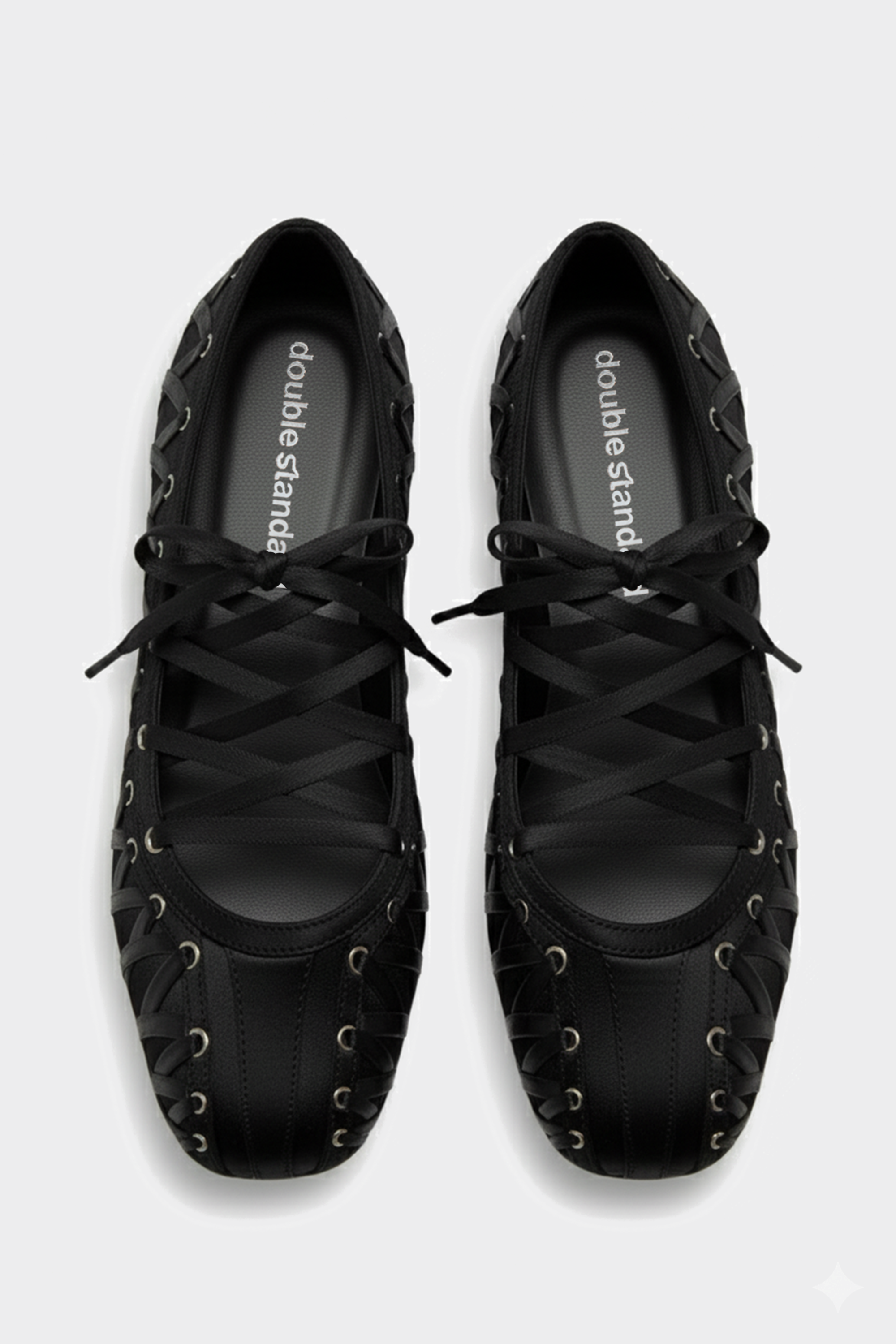 Ultra Lace Flats - Black