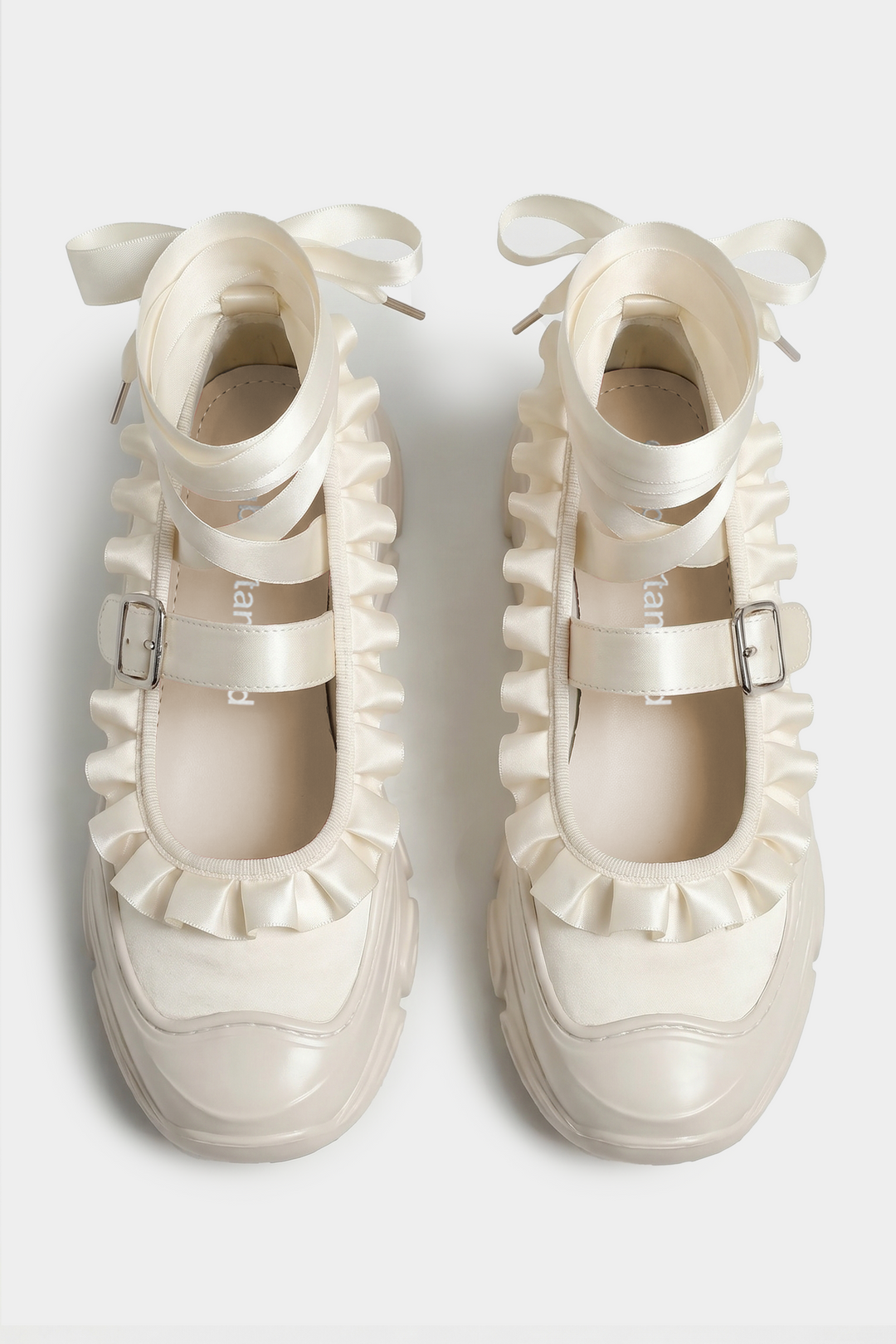Marie Jane Ballet Sneakers - Ivory