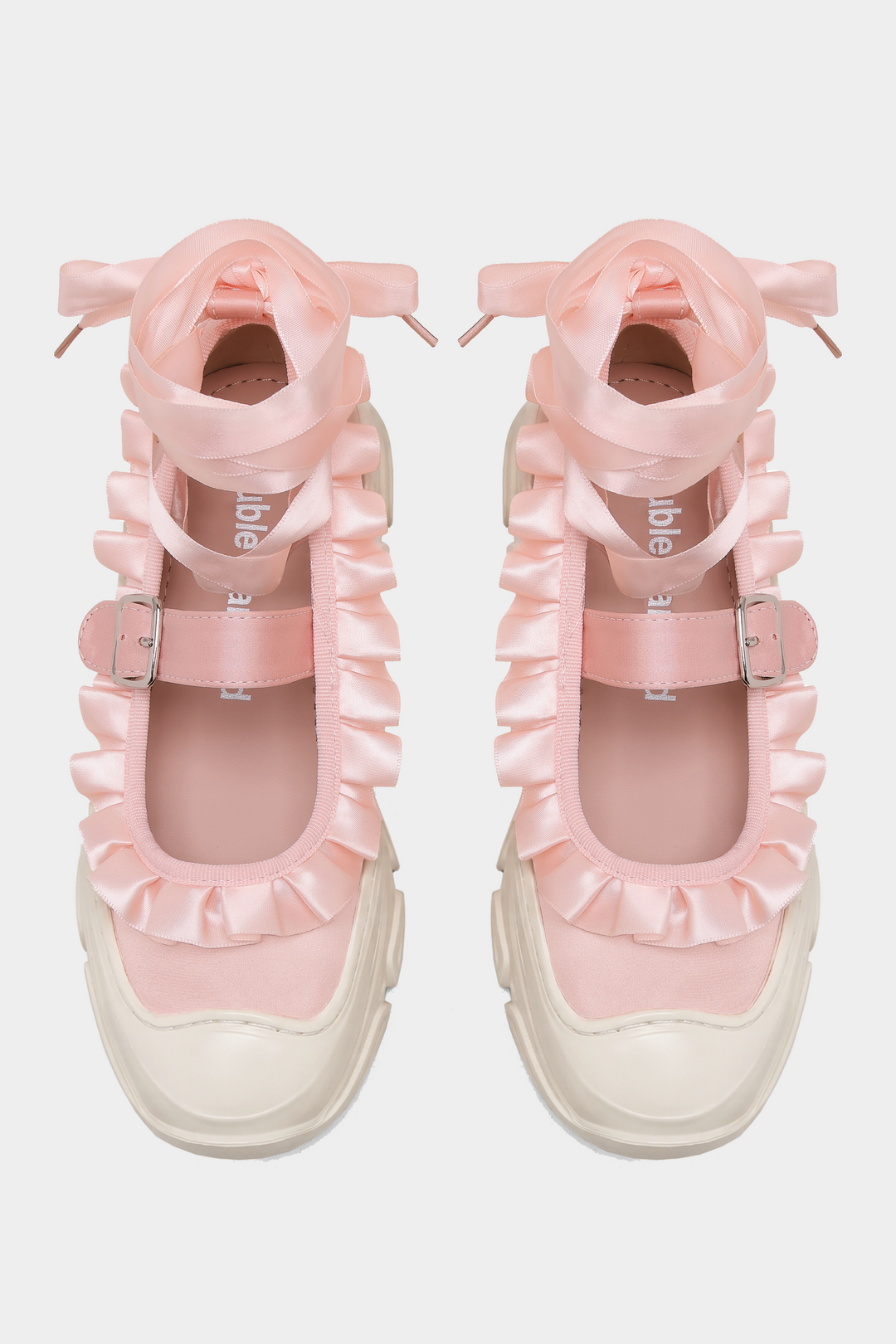 Marie Jane Ballet Sneakers - Pink