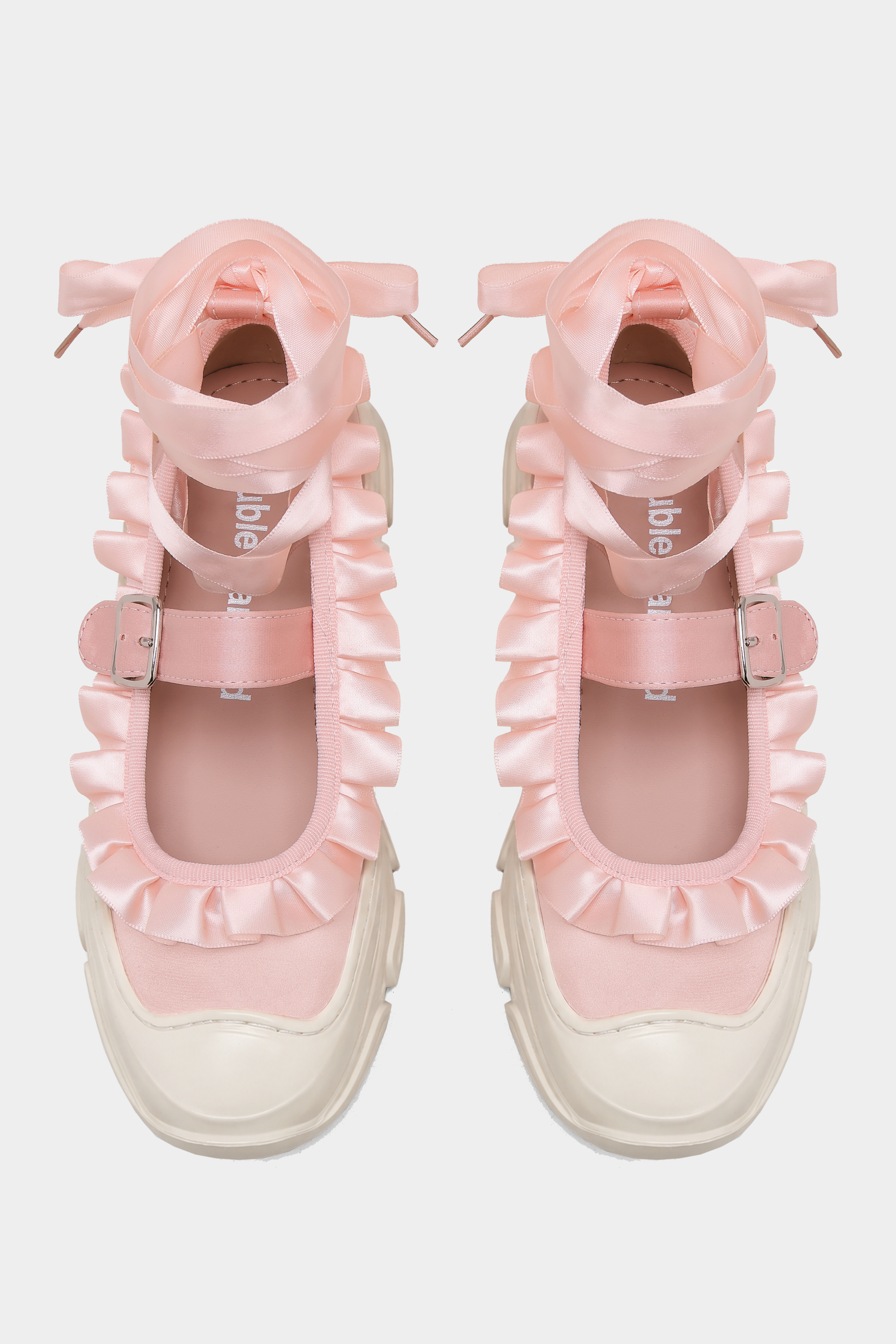 Marie Jane Ballet Sneakers - Pink