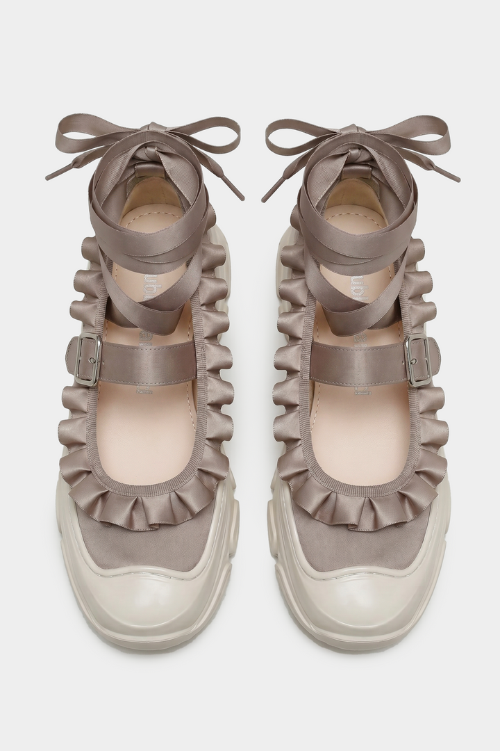Marie Jane Ballet Sneakers - Elephant