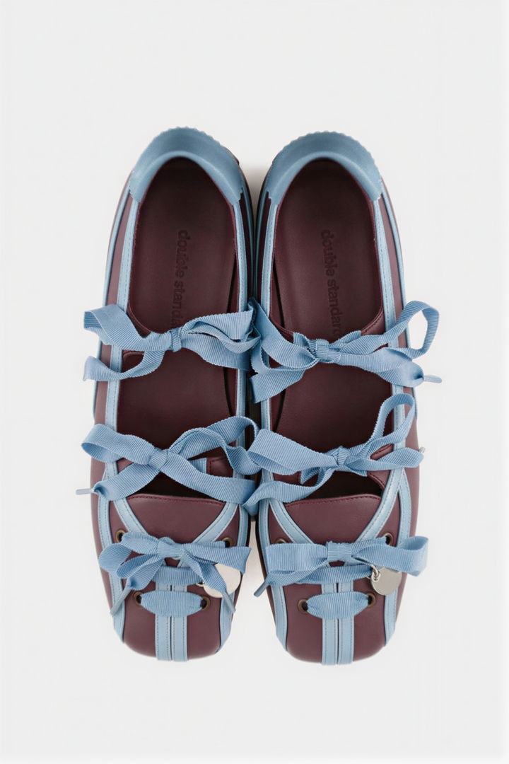 Play Ball Flats - Plum