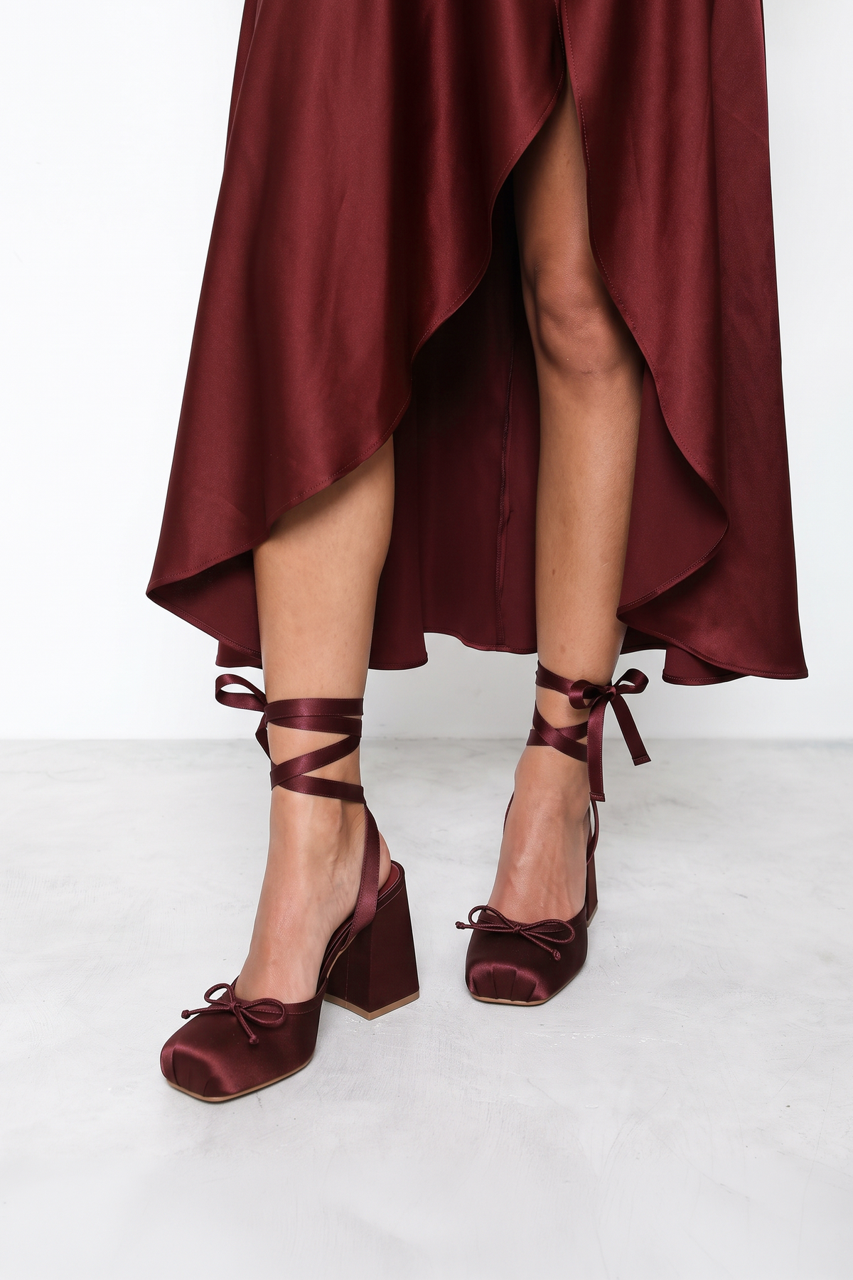Pavlova Platforms - Oxblood