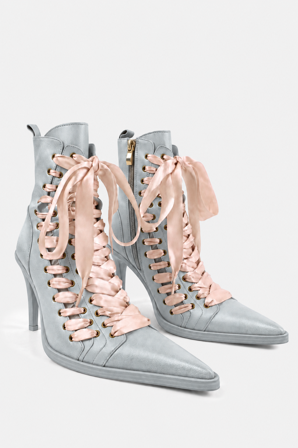 Cinderella Booties - Dove