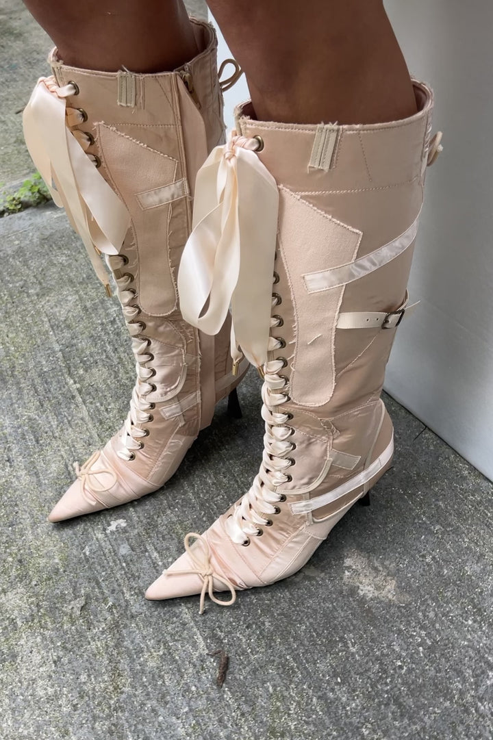 Paris Boots - Ballet Pink